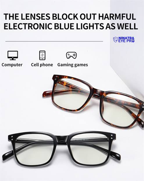 New Transparent Anti Glare UV Eye Glasses for Men and Women White Frame Glasses for Girls and Boys