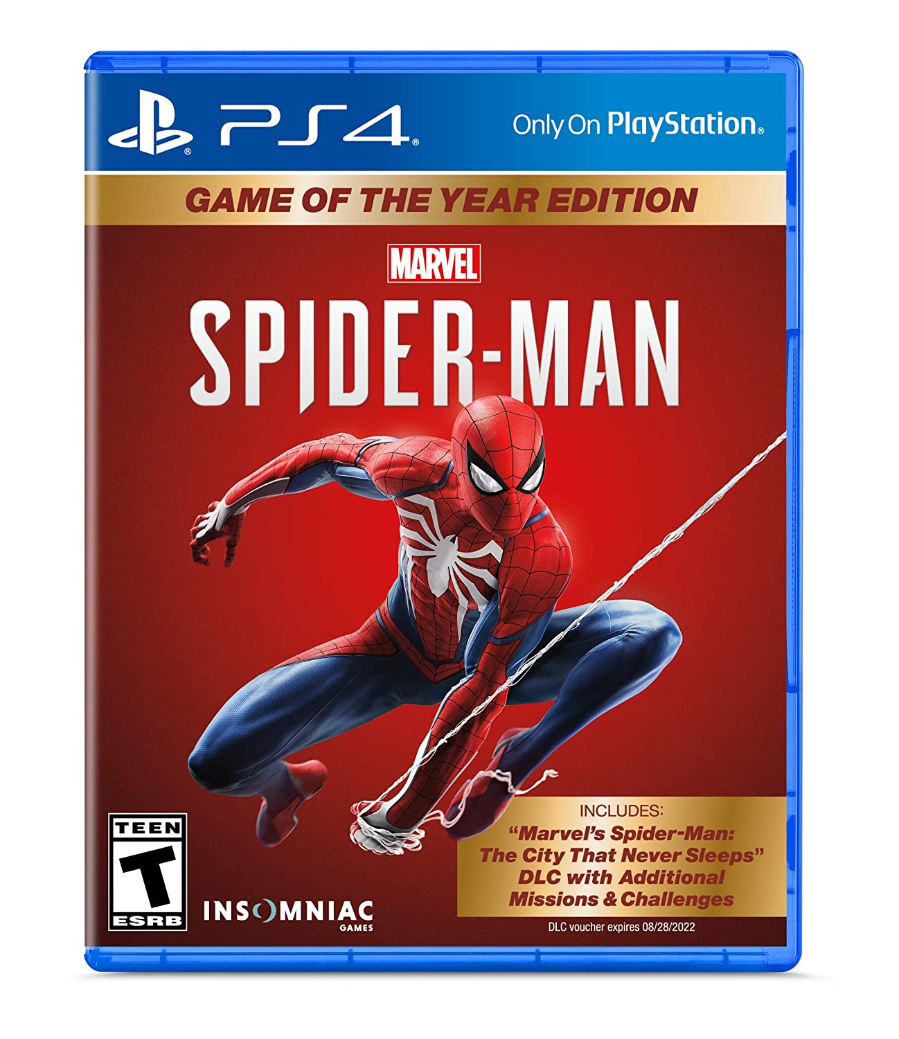 Spidr Man Game of The Year Edition - PlayStation 4