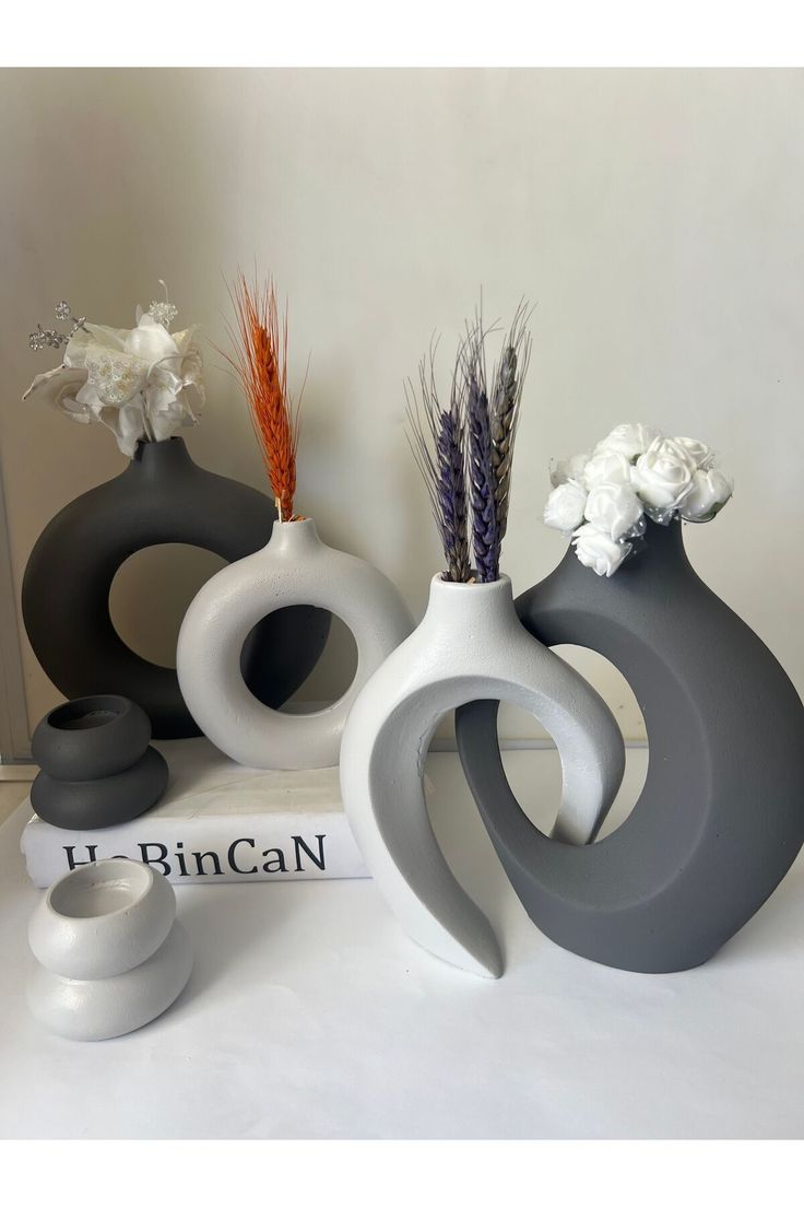 Creative Design Vase Ornaments Artistic Style, Decorations Suitable for Fireplace, Bedroom, Kitchen, and Living Room Decoration, office and theme based area