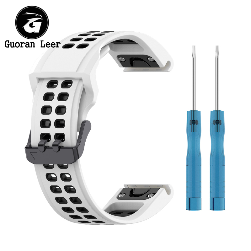 Replacement Watch Band Silicone Strap Quick Release Wrist Band