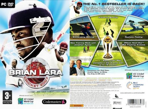change controls brian lara cricket 2007 pc