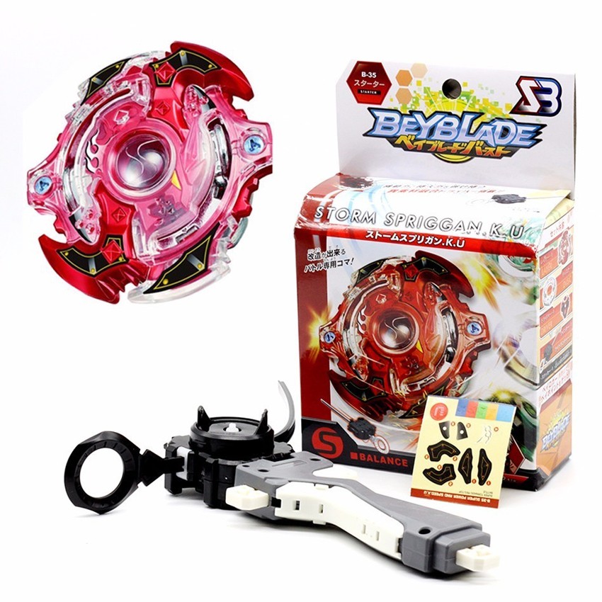 Taka Tomy Booster Pack Beyblade Set With Launcher Included For Kids