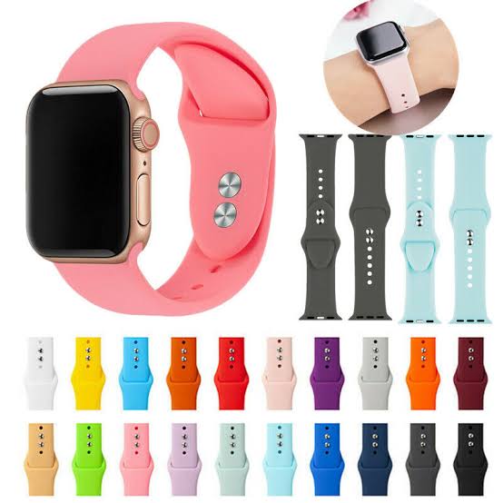 Premium Silicone Smart Watch Strap 42mm to 49mm – Soft Waterproof Sports Wrist Band Adjustable Replacement Strap for Men & Women