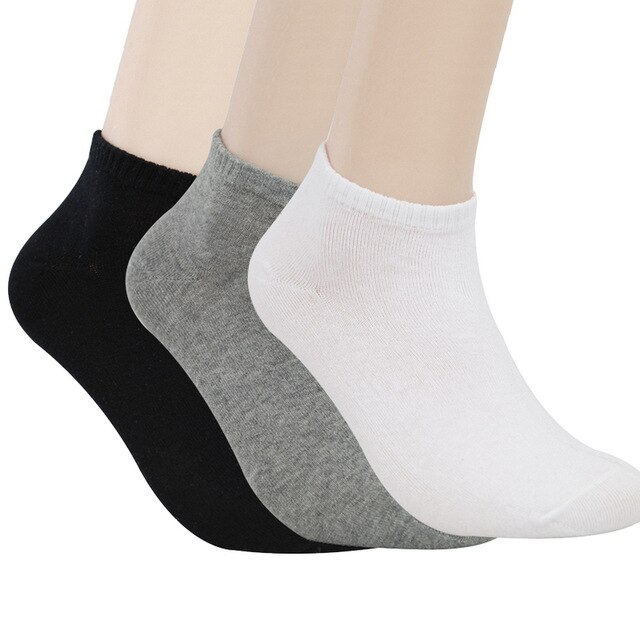 mens thin white cotton socks