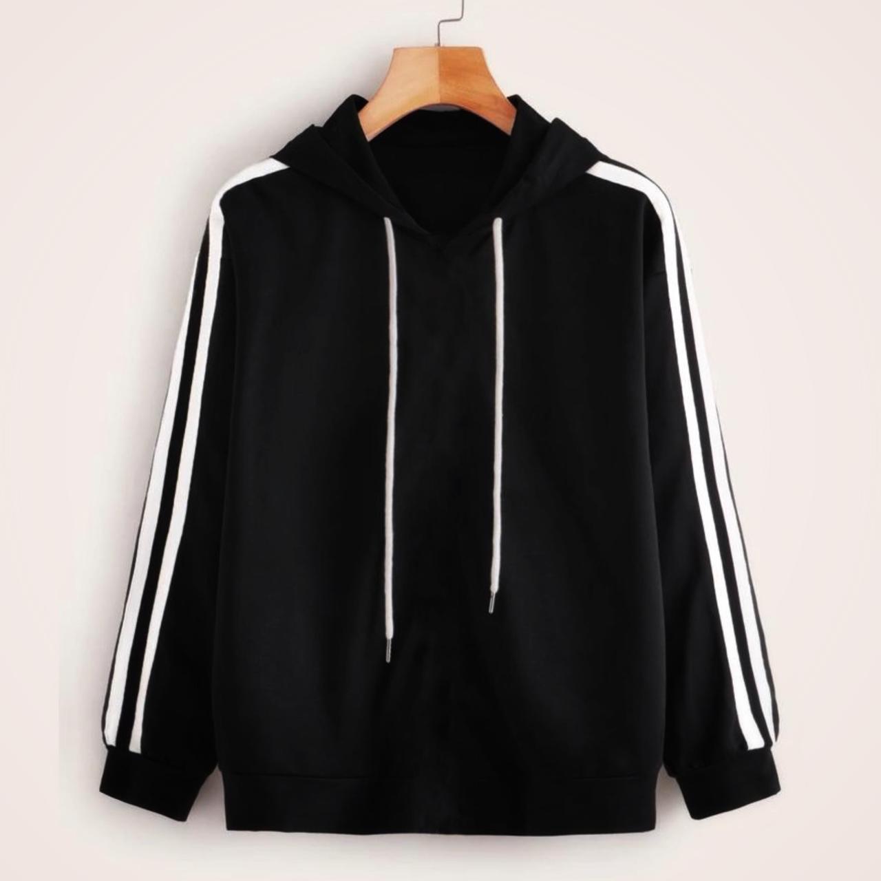 New Stylish Black Stripes Hoodies For Girls and Women