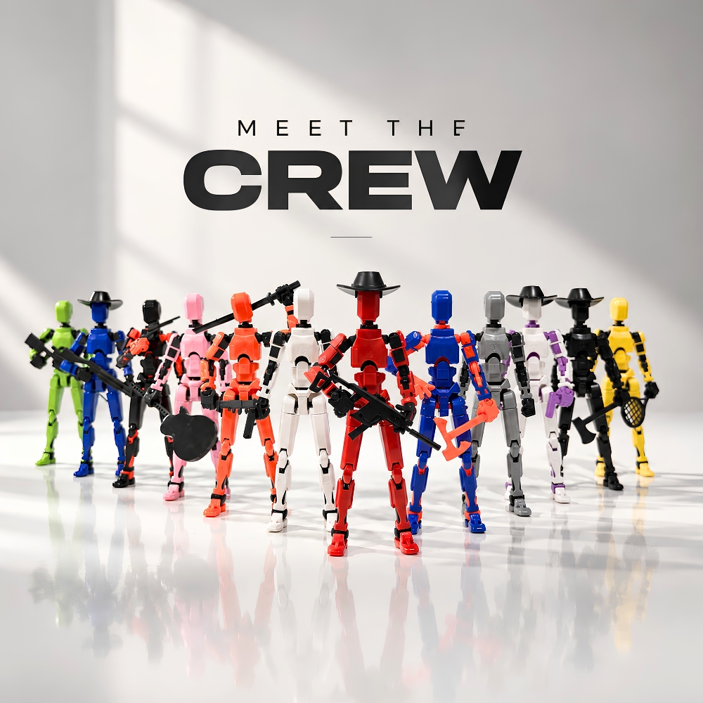 Dummy 13 Multi-Jointed Movable Robot - Mannequin Dummy, Action Figure