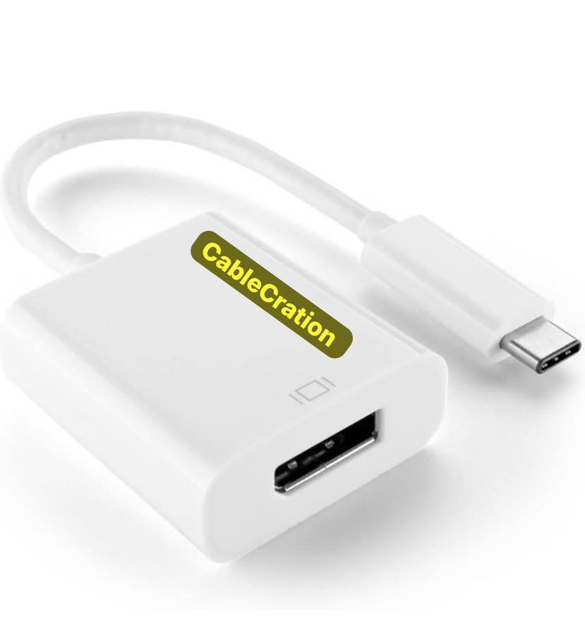 Type C to VGA Converter USB-C to VGA Female Adapter
