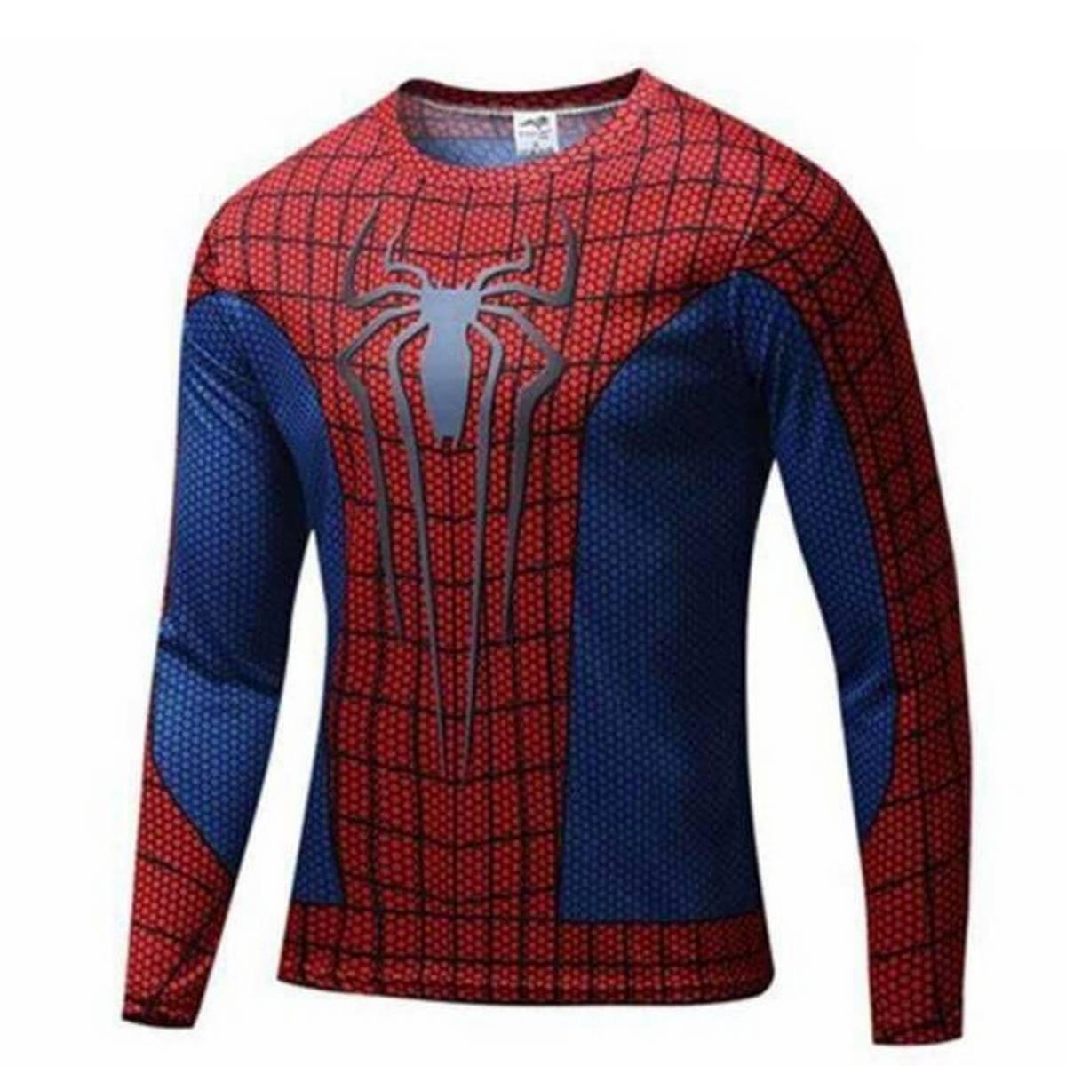 Spiderman 3D Printed Stretchable Jersey 