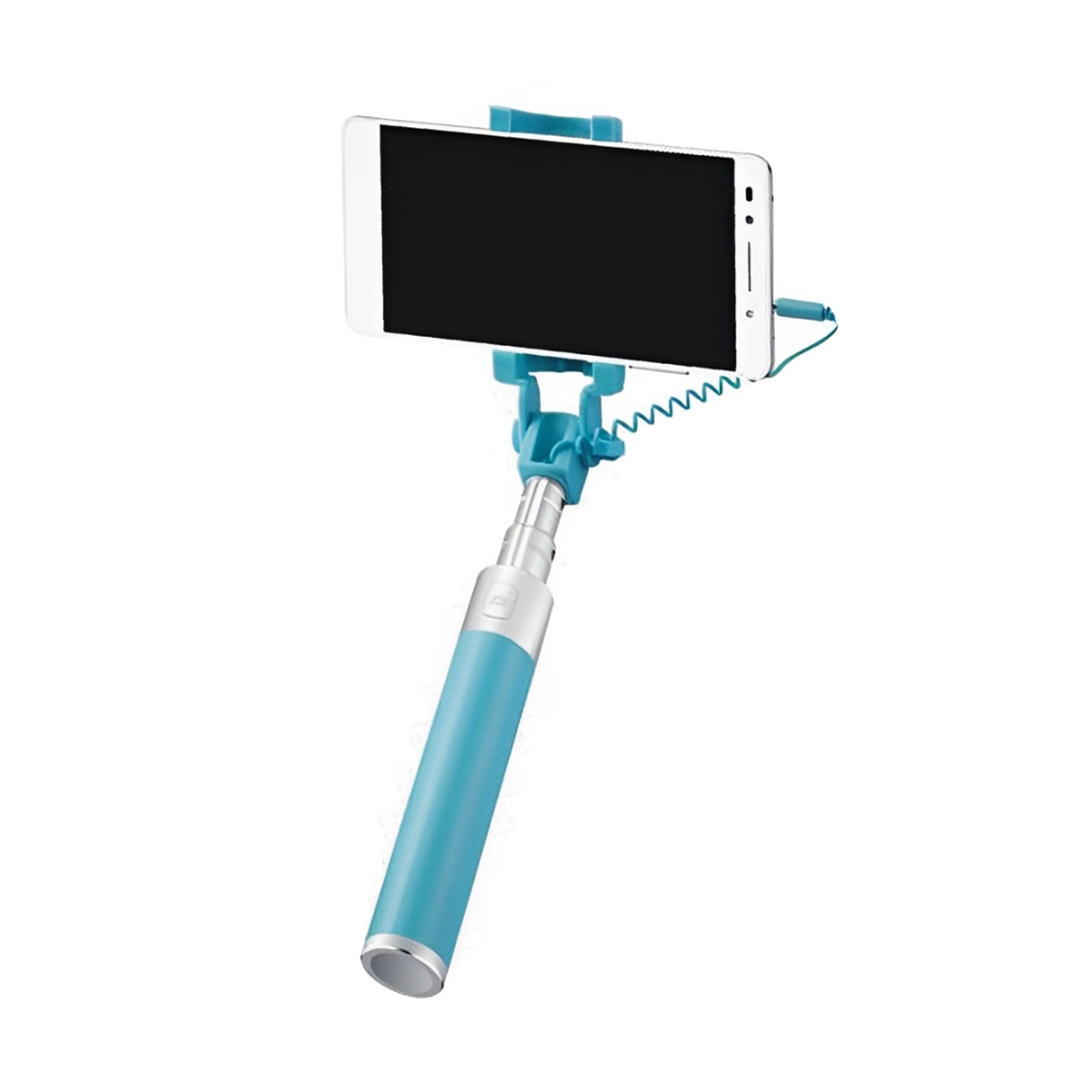 Heavy Duty Selfie Stick for Smartphones and Digital Cameras, 50cm Extendable Steel Rod with Image Stabilizer and Universal Mount