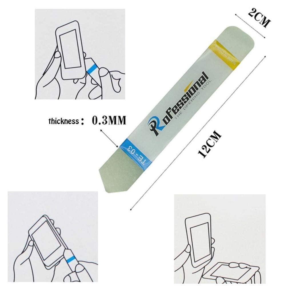 Professional The Mobile Opening Hardware Toolset TE-03 Opener Pry Tool for Disassembling Smartphone, Tablet, Laptop, Cell Phone, Game Console, etc