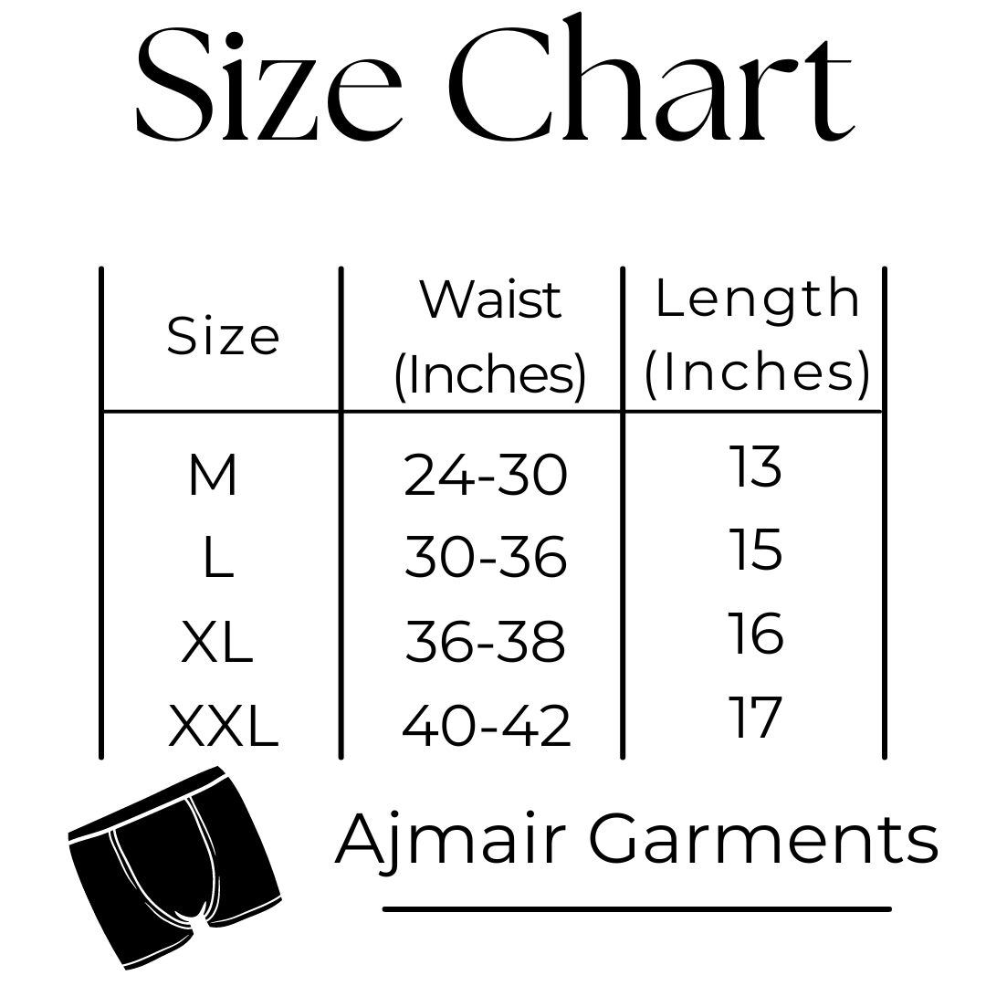 Ajmir Garments - Imported Pack Of 12 - Multi-Color Cotton Boxer For Men - Premium Quality"