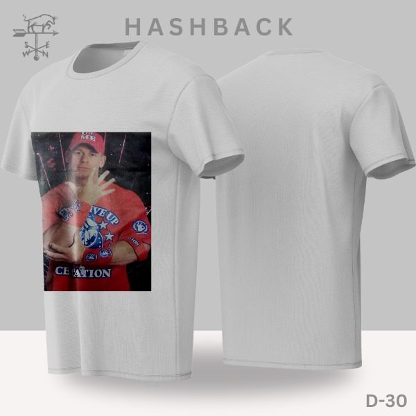 HashBack Printed Crew Neck T Shirt For Men - Round Neck II