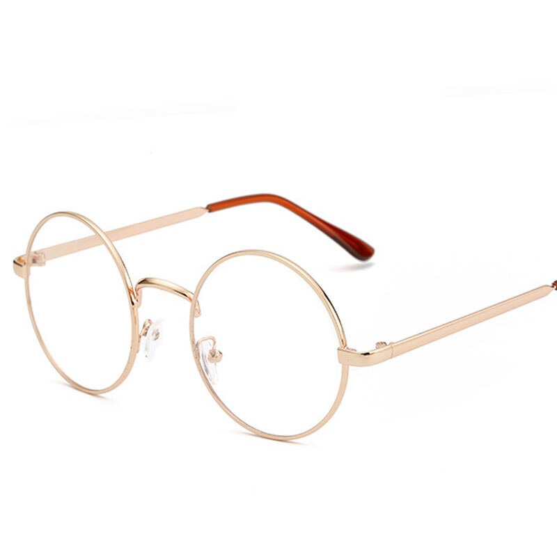 small round metal eyeglass frames
