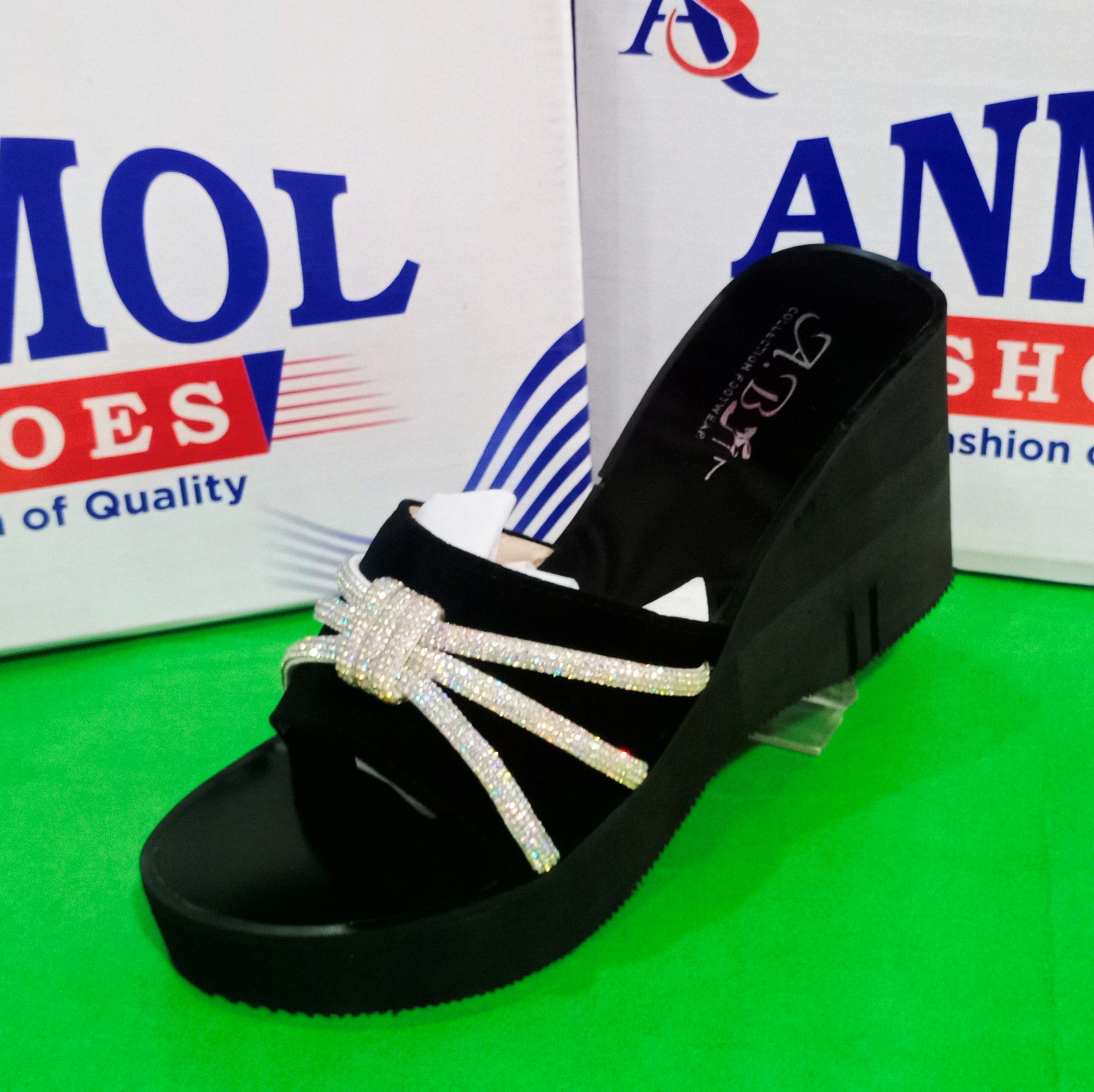 Fancy Sofa Sole Wedge Sandals for Women