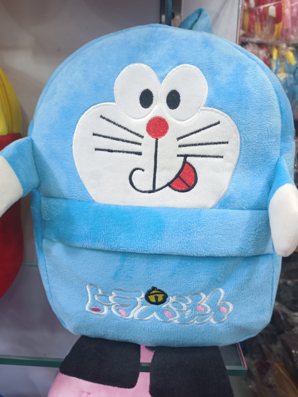 Cartoon Character Backpack for Small Kids plush Stuff Bag Size 13 inches (Lasani Traders)