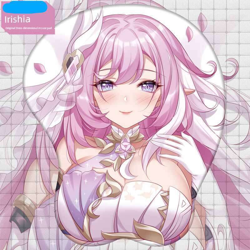 Original Collapse 3 Game Ailixiya Beauty Chest 3D Stereo Mouse Wristband Silicone Wrist Pad Anime_voghion.com