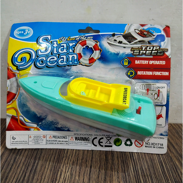 Battery operated boat sales toy