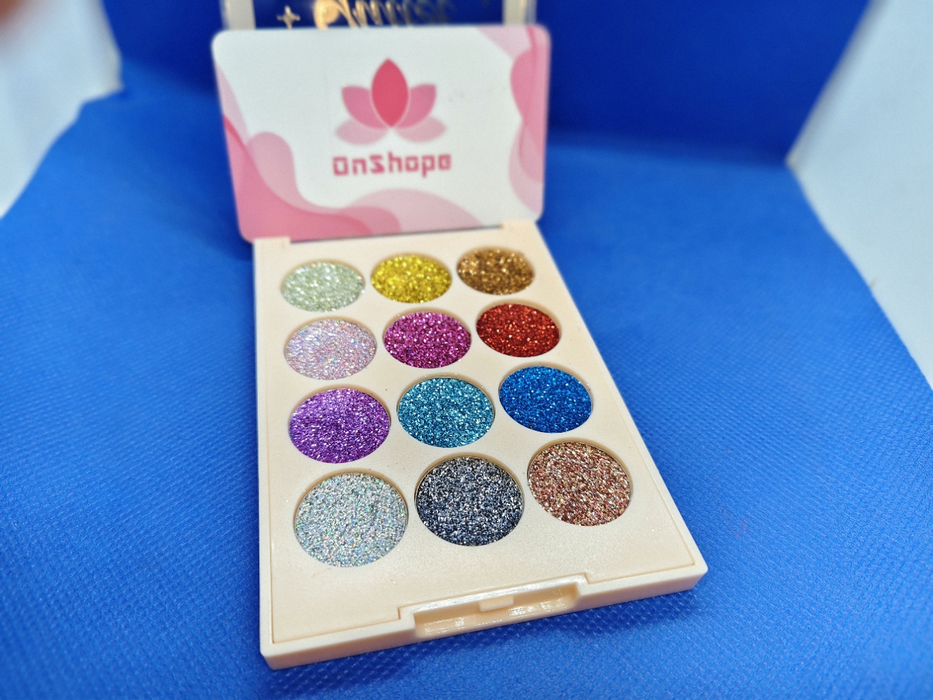 Glitter Eyeshadow Palette – High Shine Glitter Eye Makeup | Hooriaglow