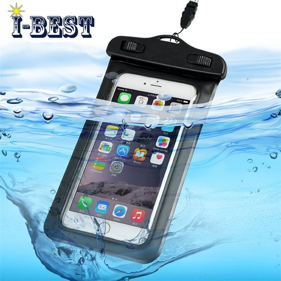 Universal Waterproof Mobile Pouch Case for All IOS and Android - Water Proof Cover Bag Mobile Phone Protector