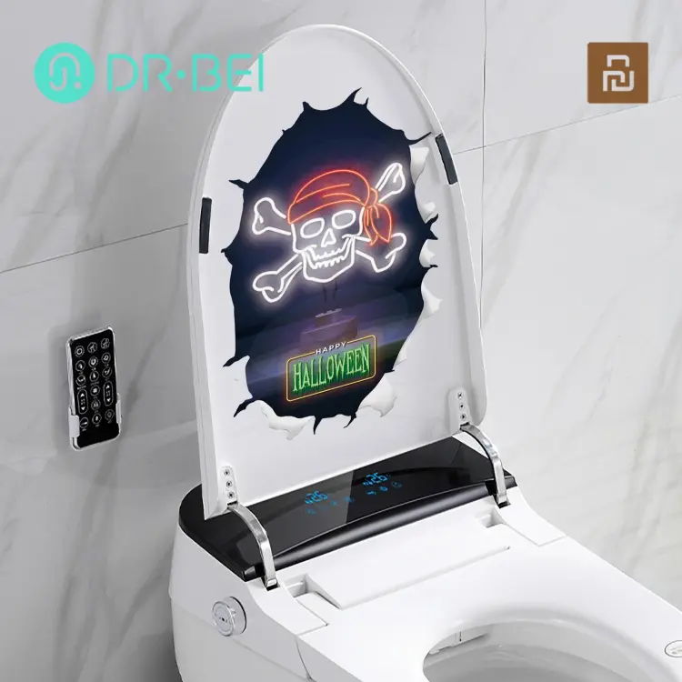 Skull toilet online bowl