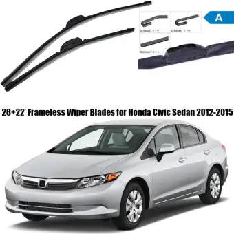 2015 honda civic windshield wipers