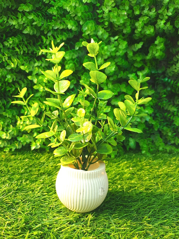 Mini Artificial Flower Decoration Piece Green Best for home and