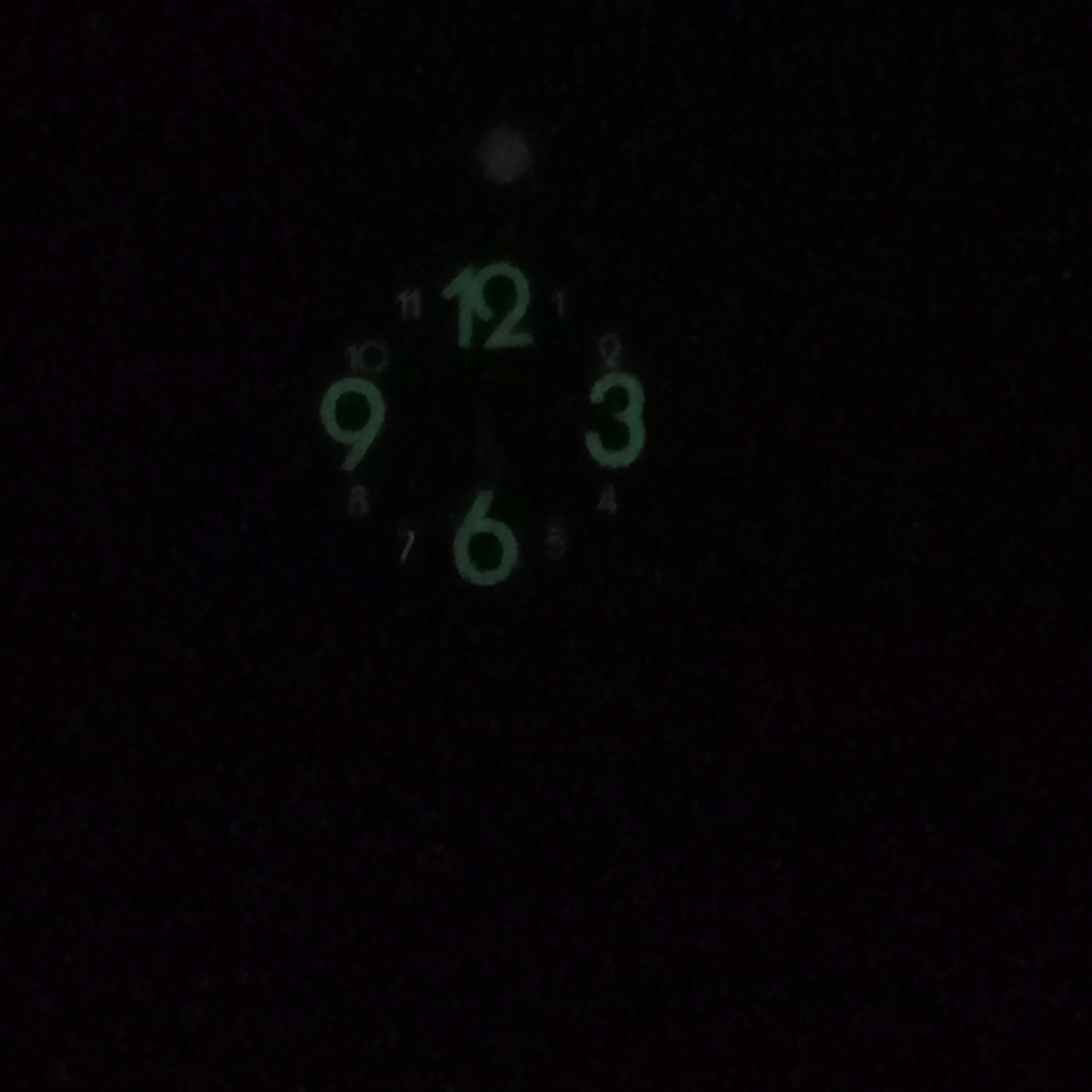 Night Light Wall Clock, Big size Glow in The Dark Wooden Wall Clock, Battery Operated Luminous Wall Clock for Bedroom, Living Room, offices and others
