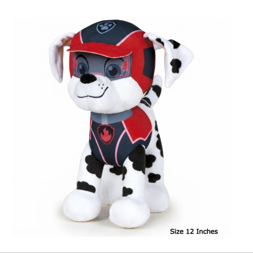 Paw Patrol Official Plush Toy Set – Soft & Cuddly Stuffed Animal Action Figures Bundle (Chase, Marshall, Skye, Rubble, Zuma, Rocky)