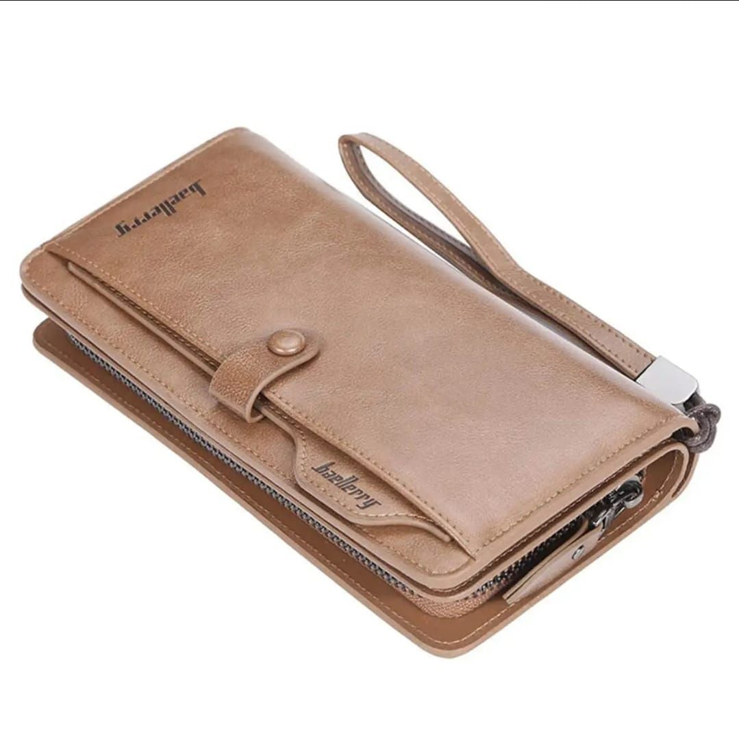 Unisex Cow Leather Long Zip Wallet For Men And Women Luxury Business Style Black Brown All Season Classic Design