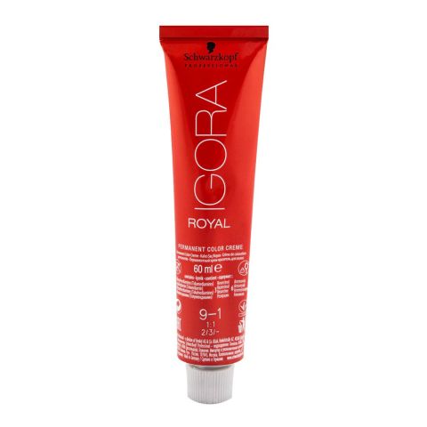 Igora Royal Hair Color 9-1 Extra Light Blonde Cenre | Hair Treatment Care | Original