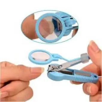 baby nail cutter with magnifying glass