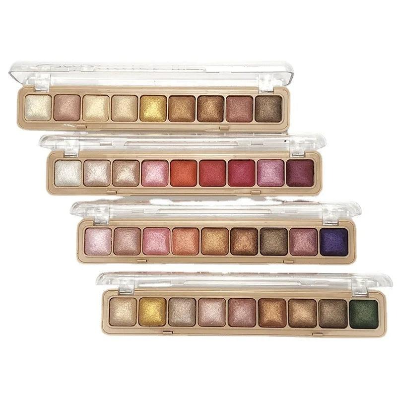 Glitter Shimmer Eyeshadow Pressed Baked Powder Eye Makeup
