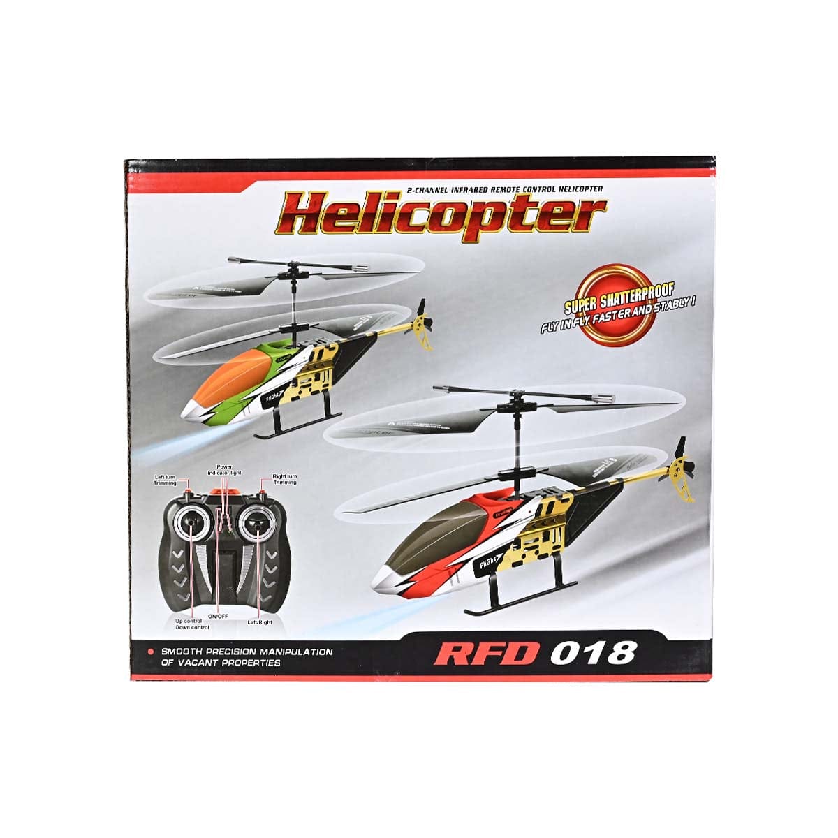 2-Channel Infrared Remote Control Helicopter Super Shatterproof RC Helicopter Fly Faster and Stably with This RC Helicopter Best RC Helicopter for Kids