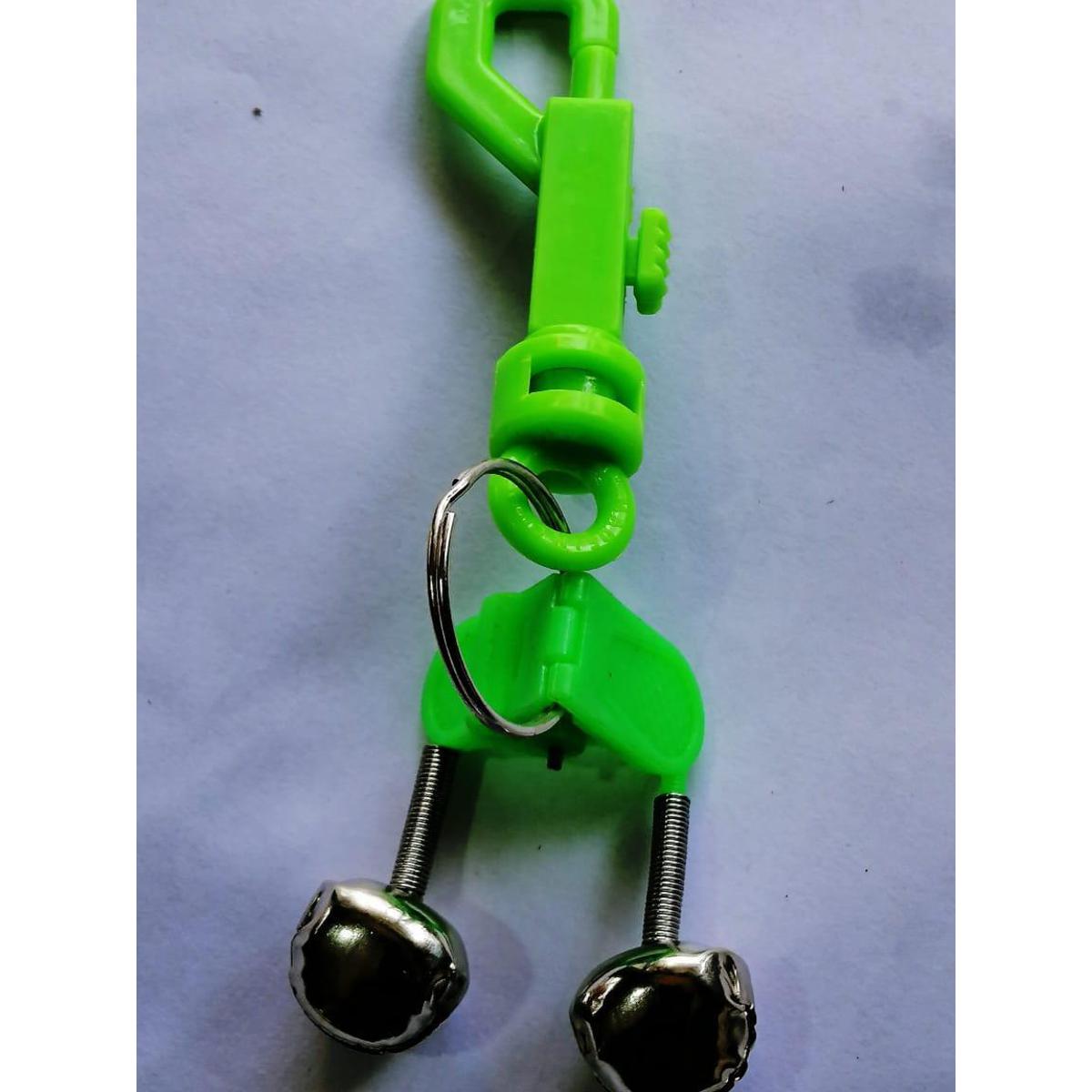 Fishing key-Chain with Bell 6(3 pair) Pcs for all Types of Fishing Rod