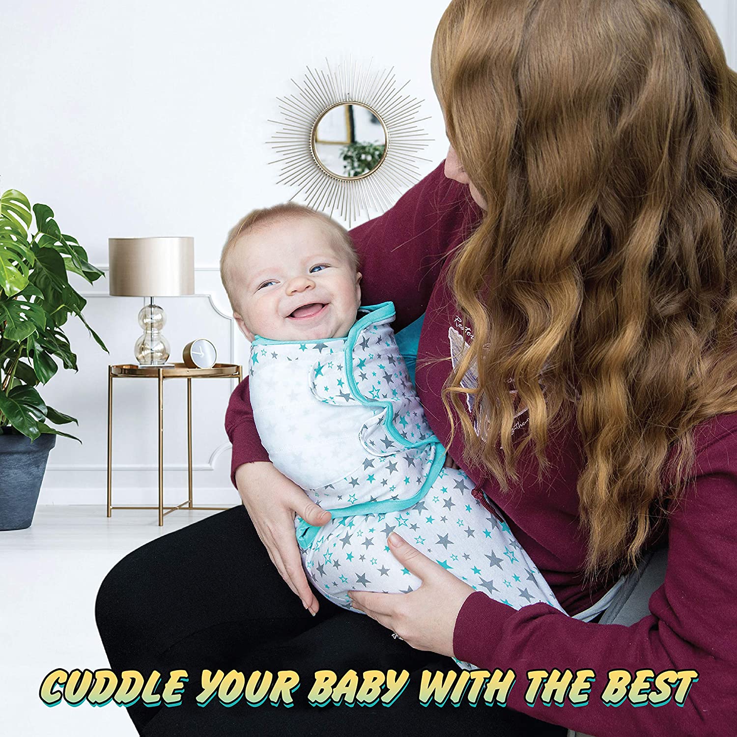 Baby swaddle Ultra Comfort Adjustable New born  0-3-Month, Small-Medium, blanket