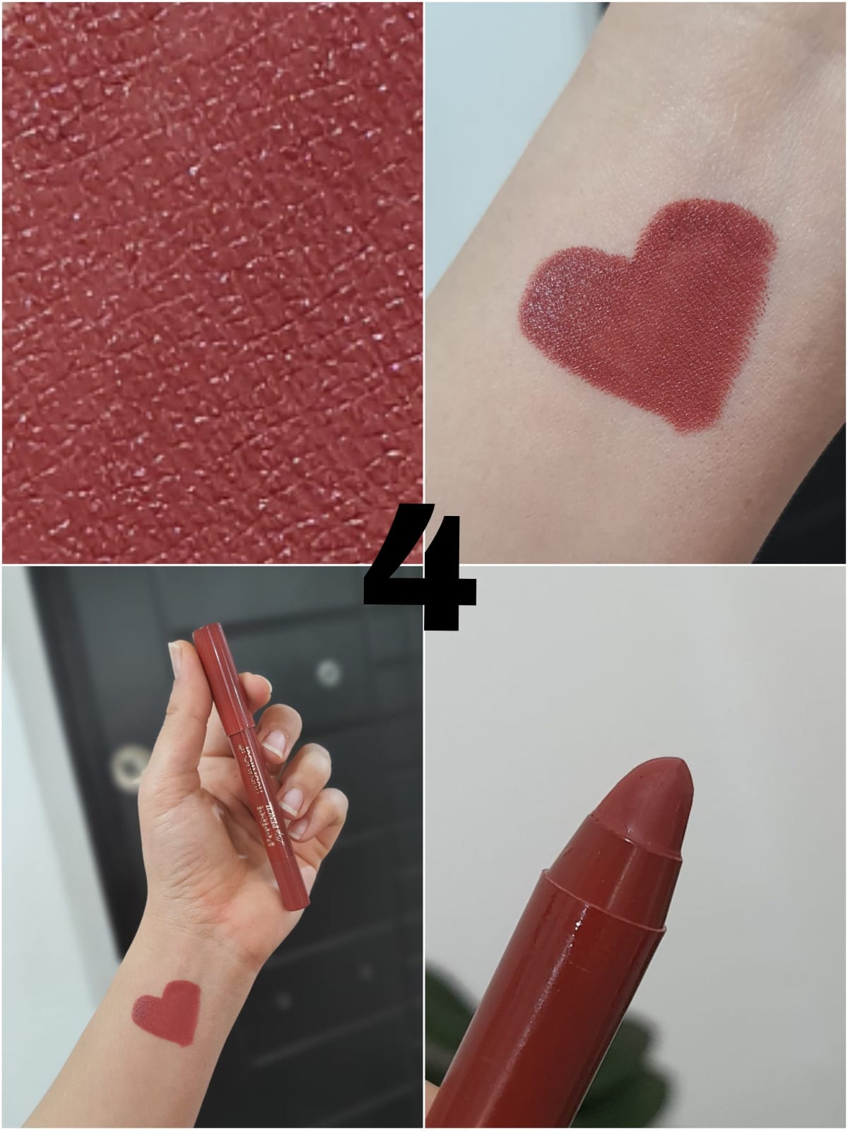 hudamoji Lip Pencil Crayon – Long Lasting, Smooth Application & Perfect Definition