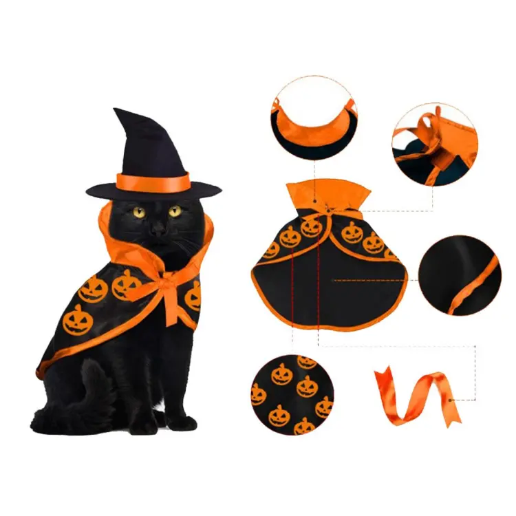 Pet Witch Hat - Halloween Pet Costume Photo Prop