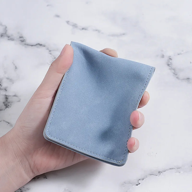 Classic PU Leather Bifold Wallet for Men, Durable Compact Design, Multiple Card Slots, Elegant Fashion Accessory