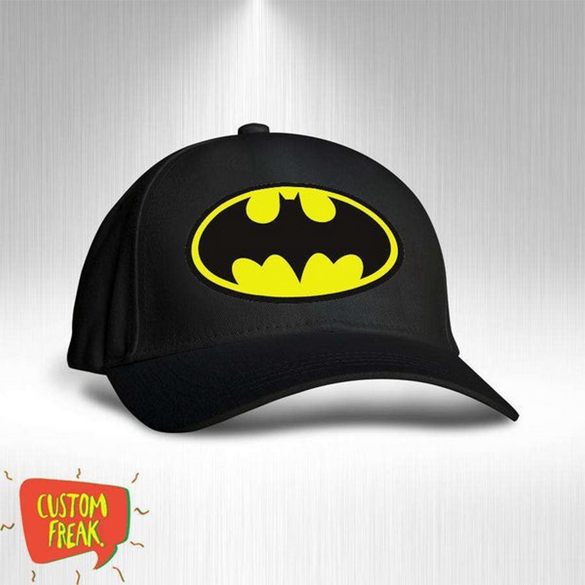 Batman cap Black yellow: Buy Online at 