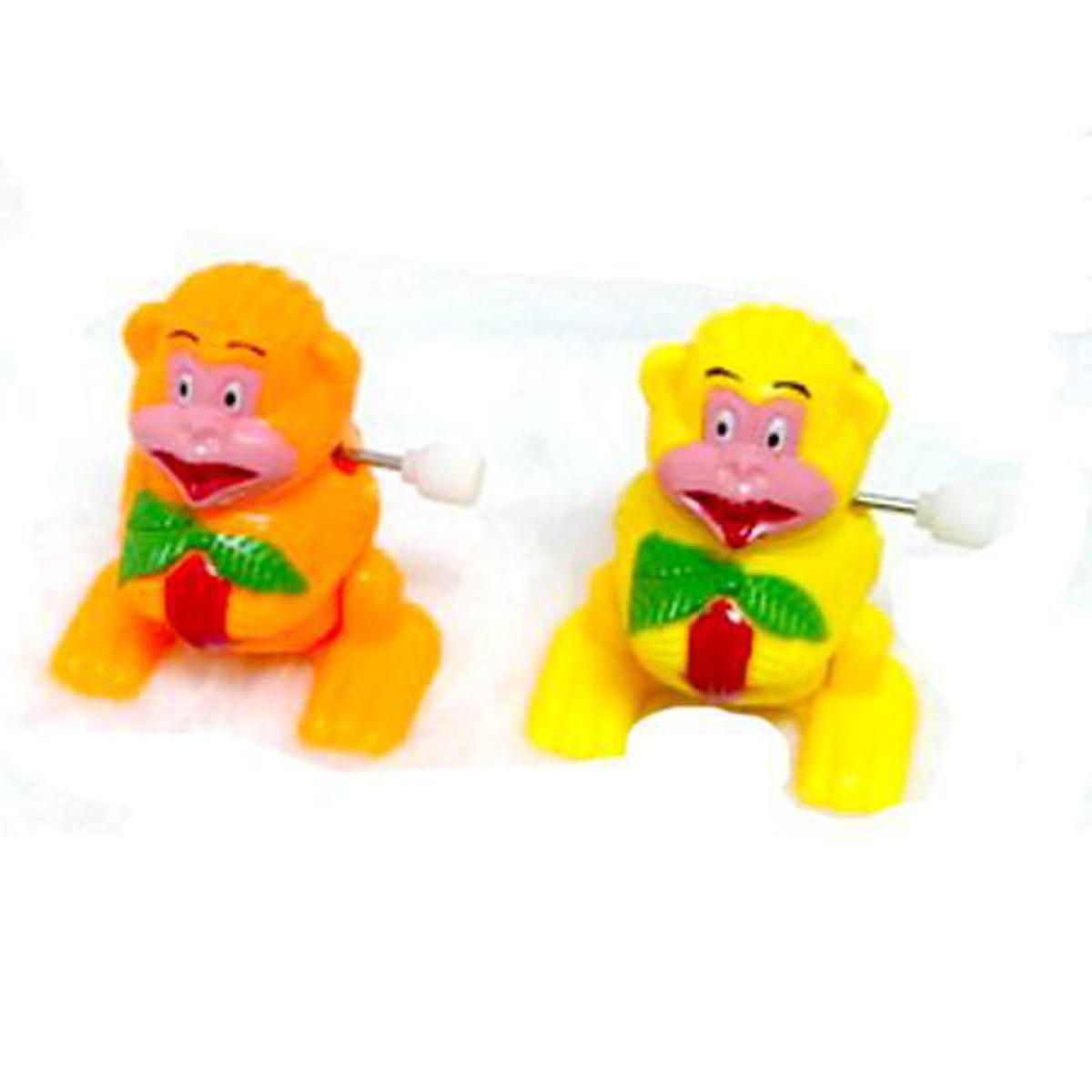 Pack of 1 Classic Wind Up Toy Monkey for Kids