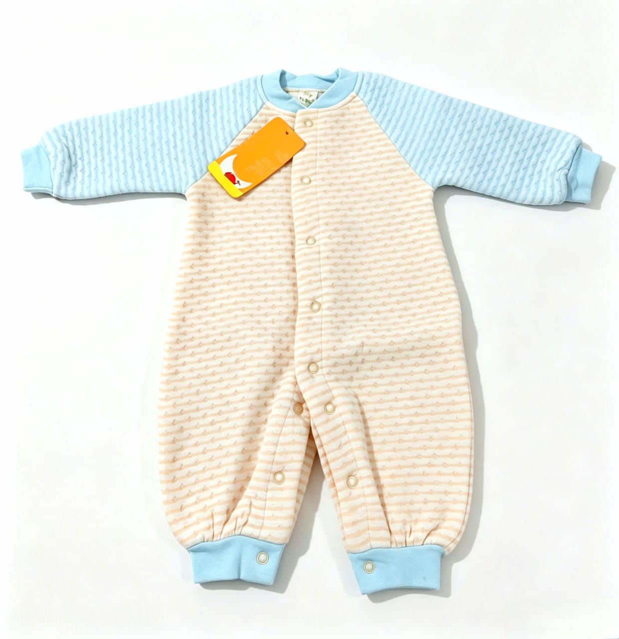 Special Offer for Limited Sizes Infant High-Quality Striped Long Sleeve Baby Romper Soft Cotton Autumn Winter Clothes Warm Baby Jumpsuit with Snap Buttons Newborn Dresses