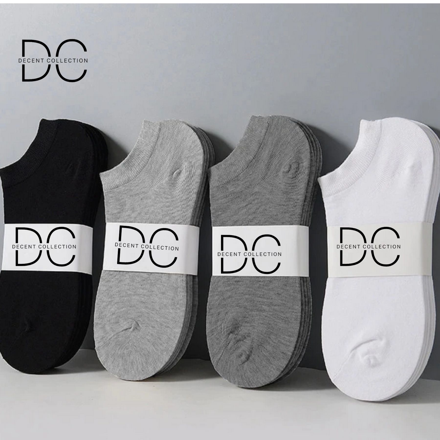 Pack of 4 Pairs Ankle Socks for Men & Women| Low Cut Socks for Unisex