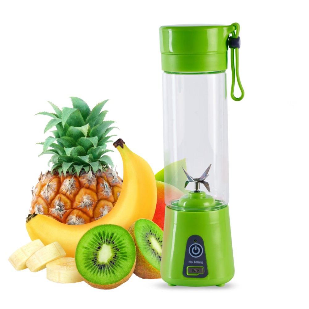 Recargeable Juicer Blender Blades 380ml Portable Juicer Cup Smoothie  Maker Charging