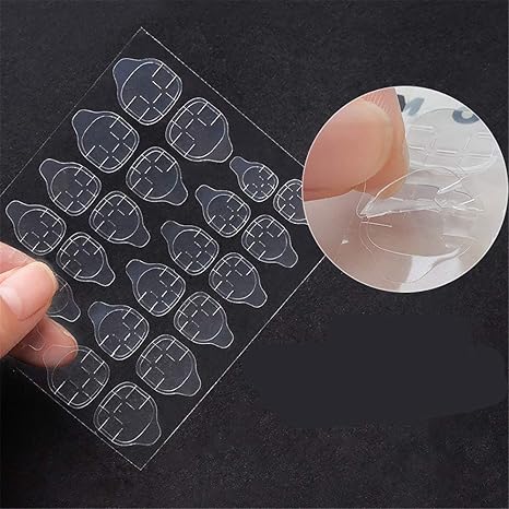 Nails Glue Sheets Nails Dots Nails Stickers Tape Double Side Nail Sticker Self Adhesive Clear Sticky Tabs For Fake Artificial False Nails Adhesion Of Art Guide DIY Jelly Double-sided Adhesive Transparent Invisible Clip Adhesive