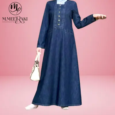 Denim 2024 abaya daraz