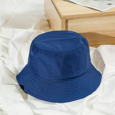 Men Foldable Bucket Hat Women Cotton Sunscreen Cap Outdoor Fishing Hunting  Hats