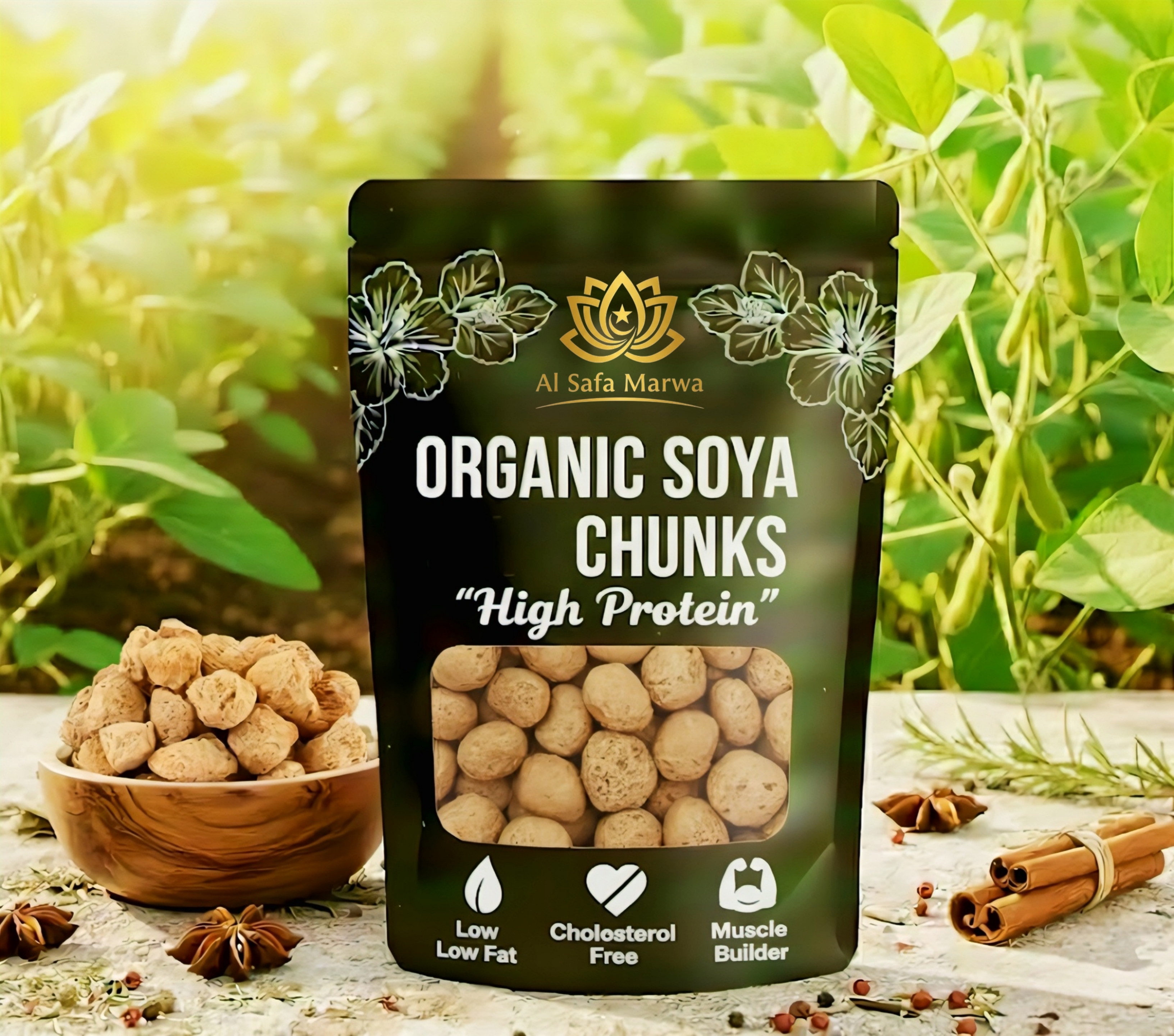 Imported Soya Chunks/Soya Chunks Protein-100G