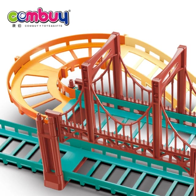 Car Splicing Railway Racing Track Circuit Car Toy Kids Assembling DIY Rail Car Race Tracks For Children Educational Toys
