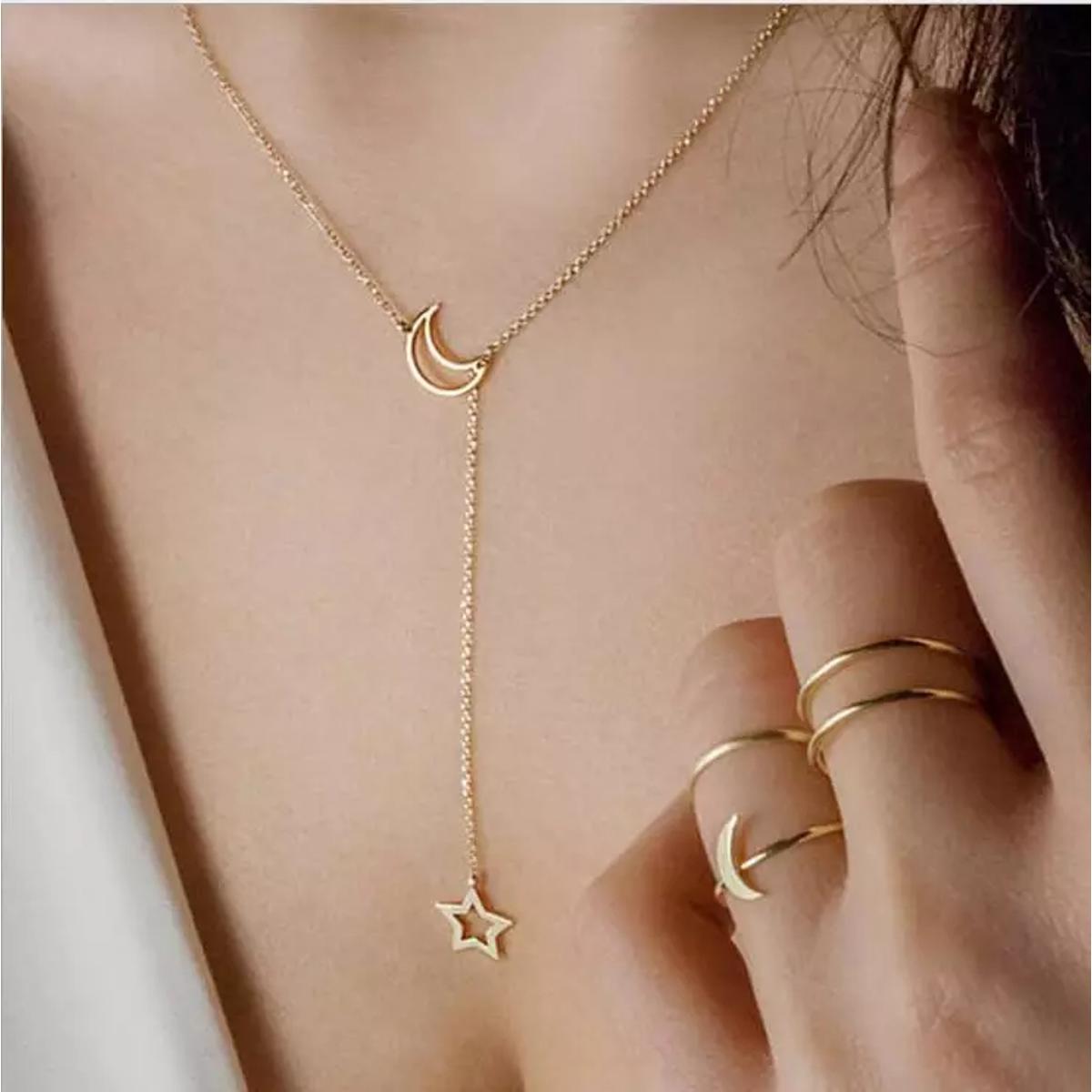 Moon & Star Locket for Girls Fashion - New trending Fashion
