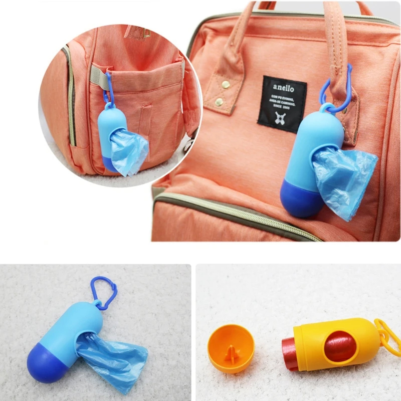 Premium Diaper Disposal Bags 1/5/10 Roll Set - Multi-Color, Leak-Proof & Durable